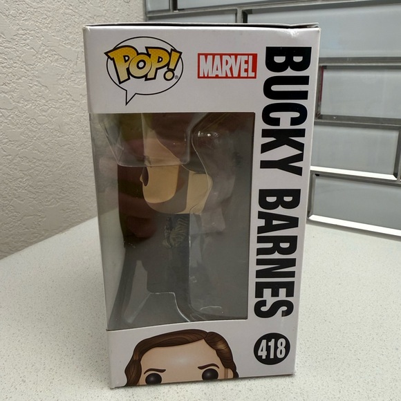 Funko Pop Marvel Avengers Infinity War Bucky Barnes Bobble-Head Figurine 418 - Picture 5 of 13